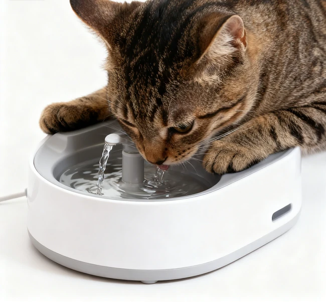 A happy and healthy looking cat